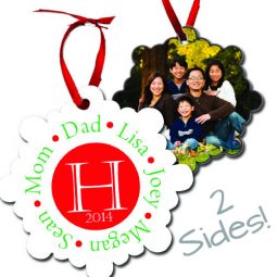 Family Names Ornament